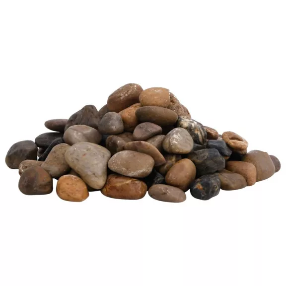 vidaXL vegyes színű csiszolt kavics 2-5 cm 25 kg