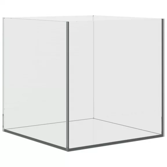 vidaXL Akvárium tárolóval Átlátszó 30 x 30 x 30 cm Üveg