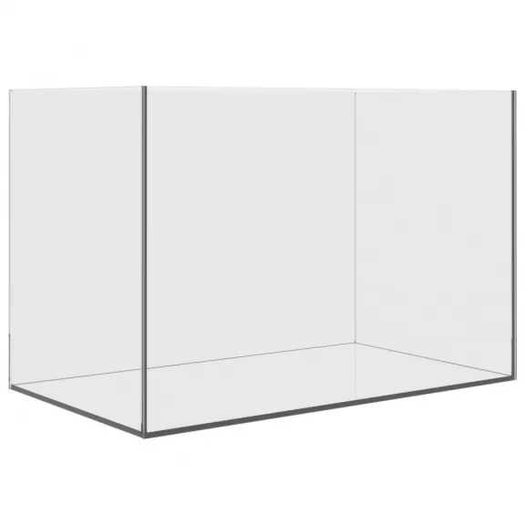 vidaXL Akvárium tárolóval Átlátszó 60 x 35 x 40 cm Üveg