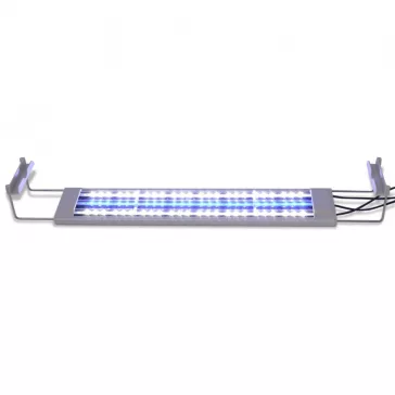 vidaXL alumínium akvárium LED-lámpa 50-60 cm IP67