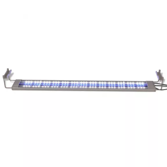 vidaXL alumínium akvárium LED-lámpa 80-90 cm IP67