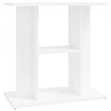   vidaXL fehér szerelt fa akváriumi állvány 60 x 30 x 60 cm