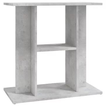   vidaXL betonszürke akváriumállvány 60 x 30 x 60 cm rétegelt fából