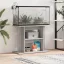 vidaXL szürke sonoma akváriumállvány 80 x 35 x 60 cm rétegelt fából
