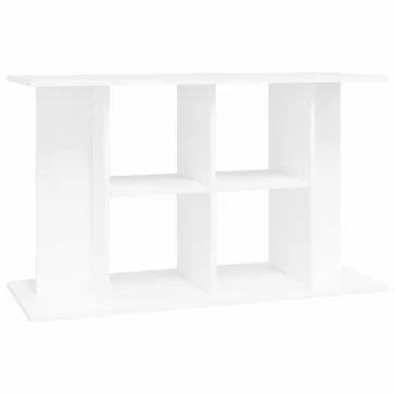 vidaXL fehér szerelt fa akváriumi állvány 100x40x60 cm