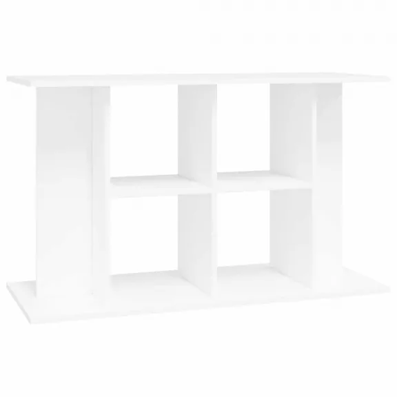 vidaXL fehér szerelt fa akváriumi állvány 100x40x60 cm