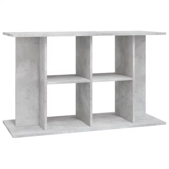 vidaXL betonszürke akváriumállvány 100 x 40 x 60 cm rétegelt fából