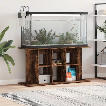   vidaXL sonoma tölgy színű szerelt fa akváriumi állvány 120x40x60 cm
