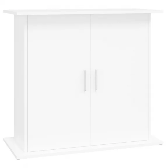 vidaXL fehér szerelt fa akváriumi állvány 81x36x73 cm