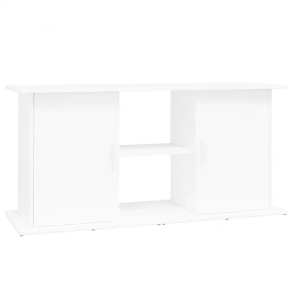 vidaXL fehér szerelt fa akváriumi állvány 121x41x58 cm