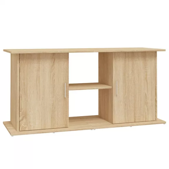 vidaXL sonoma tölgyfa akváriumállvány 121 x 41 x 58 cm rétegelt fából
