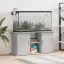 vidaXL betonszürke akváriumállvány 121 x 41 x 58 cm rétegelt fából