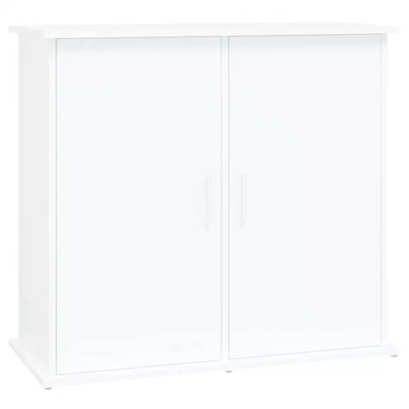 vidaXL fehér szerelt fa akváriumi állvány 81x36x73 cm