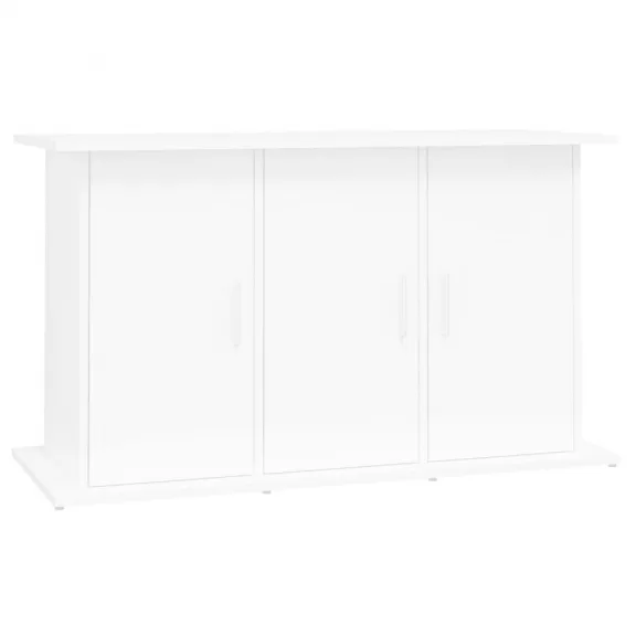 vidaXL fehér szerelt fa akváriumi állvány 101 x 41 x 58 cm