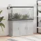 vidaXL betonszürke akváriumállvány 101 x 41 x 58 cm rétegelt fából