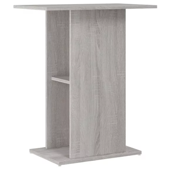 vidaXL szürke sonoma szerelt fa akváriumi állvány 60,5x36x72,5 cm