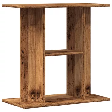   vidaXL akváriumállvány régi fa 60 x 30 x 60 cm rétegelt fából