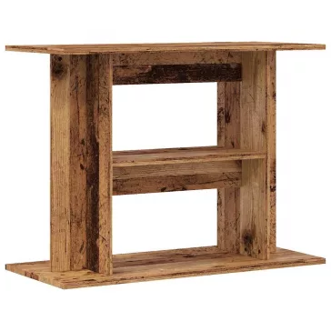   vidaXL akváriumállvány régi fa 80 x 35 x 60 cm rétegelt fából