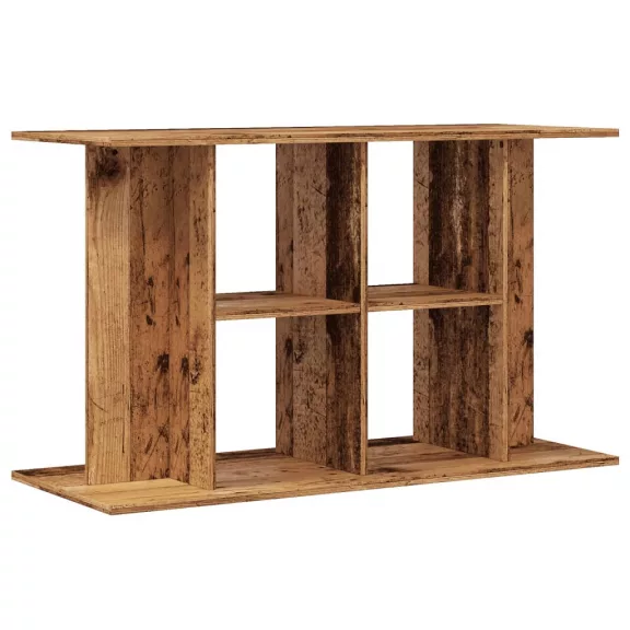 vidaXL antik fa színű szerelt fa akváriumállvány 100 x 40 x 60 cm