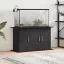 vidaXL fekete tölgyfa akváriumállvány 101 x 41 x 58 cm