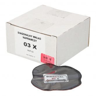 03X - Diagonal repair patch, 98x98 mm