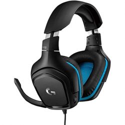 Logitech G432 Gamer Headset - Fekete