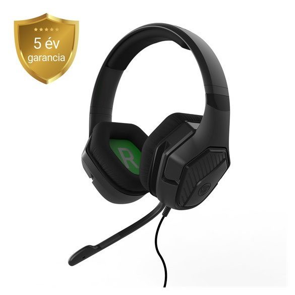 Snakebyte Xbox Series X Headset Base X fejhallgató - hivatalos MICROSOFT license - fekete