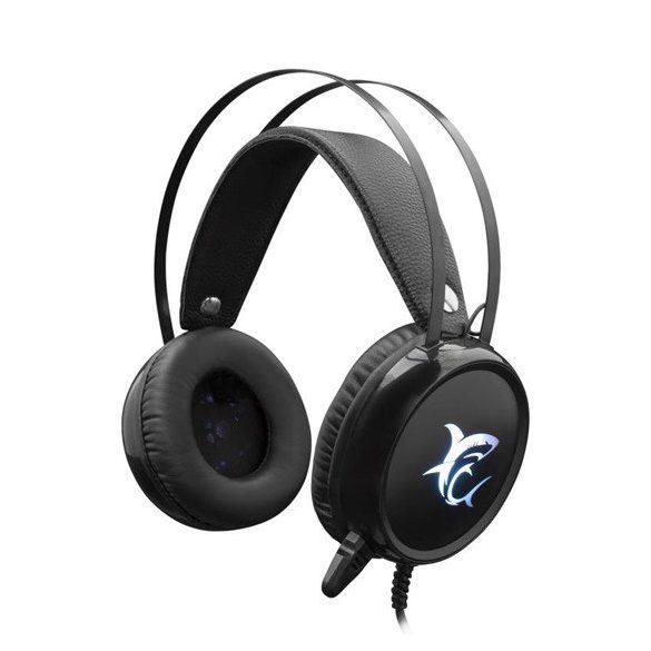 White Shark MARGAY GH-1947 gamer headset mikrofonnal - Fekete